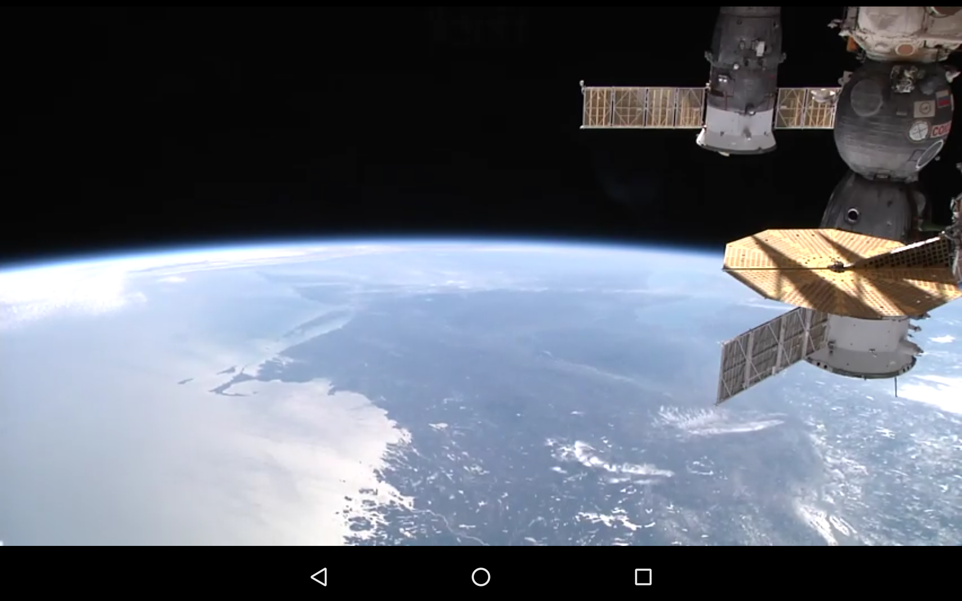 Looking backwards from the ISS the view from Mount Desert Island to Chesapeake Bay, 2016-04-15